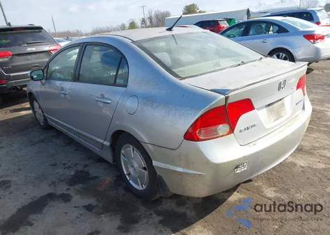 2006 Honda Civic Hybrid from USA, damaged, VIN JHMFA36296S003654